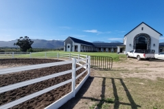 Elkasun Arabian Stud with Safety4Horses White Fencing
