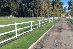 Elkasun Arabian Stud with Safety4Horses White Fencing