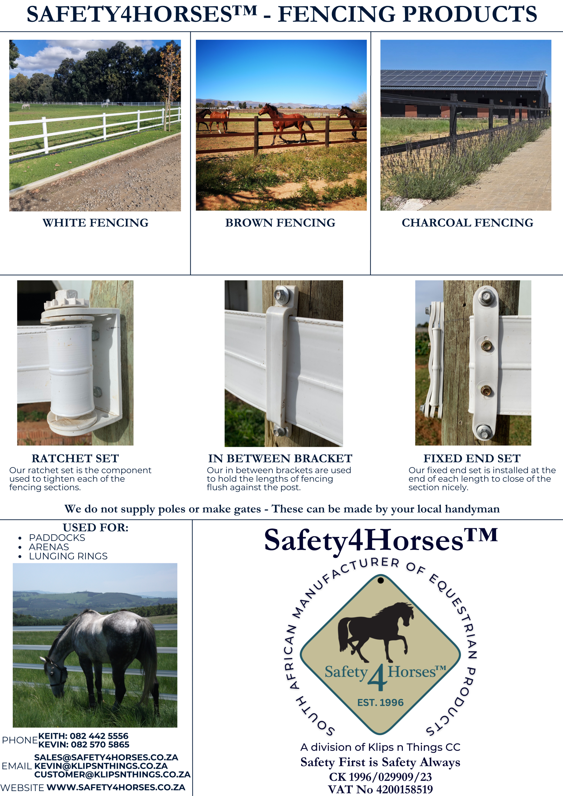 Safety4Horses Fencing – One Page